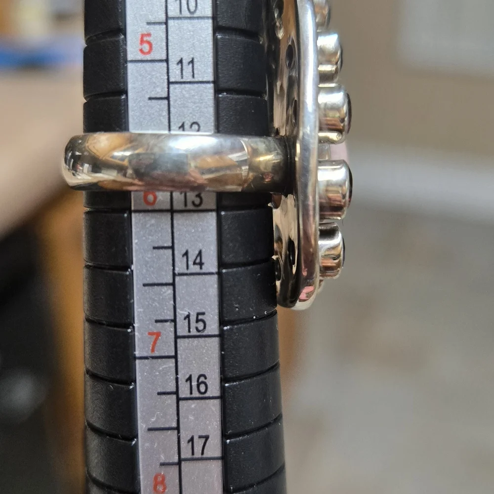 Nicky Butler Silver Ring Sizer with Black Grip